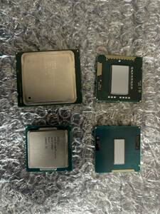 Intel Corei7 4770 3960x 480qm 3632qm 計4個　全て動作品より取り外し