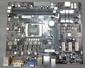 【中古パーツ】BIOS確認のみ、H61H2-M5 V:1.0 マザーボード ＩＯパネル LGA1155 ■MB5002