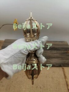 九鈷杵 九股金杵 真鍮製 法器 仏教法具 辟邪 仏具 魔除け長さ19cm