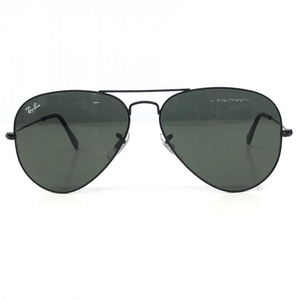 【中古】Ray Ban アビエイター RB3025　ブラック　レイバン[240066142955]