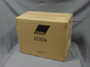 未開封未使用新品 スピーカーシステム FOSTEX フォステクス GS103A ペア ※メーカー保証あり