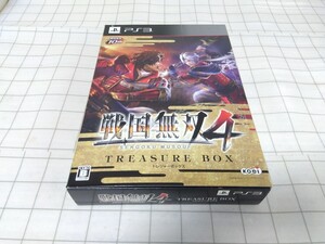 895■PS3 ソフト　戦国無双4 トレジャーボックス　TREASURE BOX　ソフト欠品　未使用ジャンク現状品