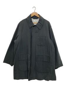 UNFOLLOW◆brushedwashed cotton mac/FREE/コットン/GRY/無地/24-020-684-00001