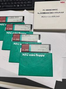 N88-日本語BASIC(86) システムディスク ◇PC-98D66-MW◇ NEC