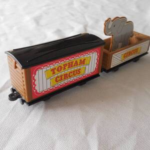 ◆中古◆トーマスとなかまたち◆パート１４◆サーカストラック◆ゾウ付き◆食玩◆なかよしトーマス◆バンダイ◆BANDAI◆トーマス◆