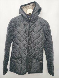 ◇ LAVENHAM ラベンハム キルティング 長袖 コート ジャケット サイズ6 ブラック レディース P