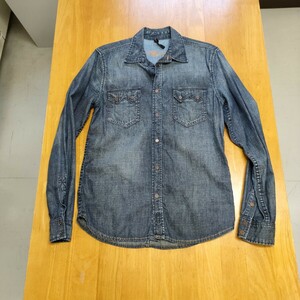 nudie Jeans デニムシャツ S