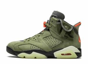 Travis Scott Nike Air Jordan 6 Retro "Medium Olive" 27cm CN1084-200