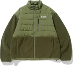 [X-LARGE] ジャケット PANELED FLEECE JACKET  L