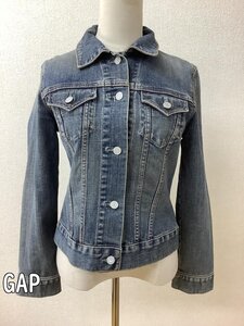 ギャップ (GAP) 色落ちブルー ストレッチデニム Gジャン サイズXS