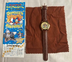 【未使用】TDL 16th ドナルド 65周年記念 リストウォゥチ(自動巻き腕時計)