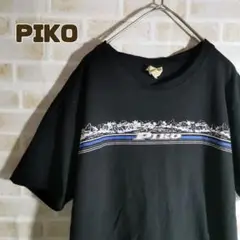 ピコ PIKO Ｔシャツ 半袖 黒 ブラック バックロゴ あいみょん