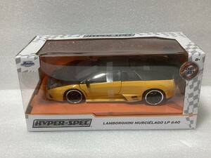 1/24　Jada Toys　LAMBORGHINI MURCIELGO LP 640　オレンジ×ブラック　ランボルギーニ