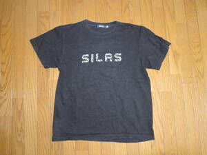 SILAS サイラス Tシャツ S 黒 ロゴ LOGO カットソー