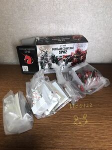 新品未使用(箱開封品) バンダイ FW ガンダム コンバージ SP02【ユニコーンガンダム(デストロイ),シナンジュ(バズーカver.)】送料300円