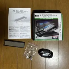 M.2 SATA SSD ケース　USB3.1