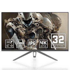 S5718 新品 YSM-AD320U144HZ ハイスペック 4K 液晶 ゲーミングモニター 32インチ リフレッシュレート144HZ 解像度3840×2160 応答速度1ms