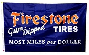 FIRESTONE TIRE ファイヤーストーン タイヤ フラッグ モーター 旗 レーシング INDY FLAG