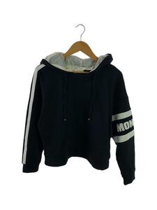 MONCLER◆MAGLIA GIROCOLLO/パーカー/S/コットン/BLK/F10938G70900/フード取り外し