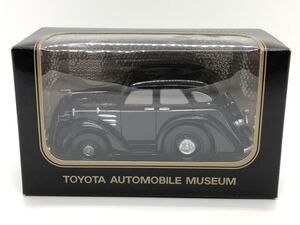 即決有★プルバックカー TAM トヨタ TOYOTA AA型乗用車 黒 トヨタ博物館★ミニカー