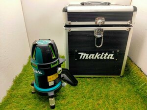 ☆マキタ SK505GDZ 高輝度グリーンレーザー充電式 屋内・屋外用 フルライン 超高輝度・耐衝撃 ケース付き　簡易精度確認済み