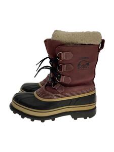 SOREL◆レースアップブーツ/24.5cm/BRD/NL-1005-521