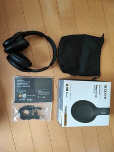 h.ear on 3 Wireless NC ワイヤレスノイズキャンセリングステレオヘッドセット WH-H910N（B） ブラック