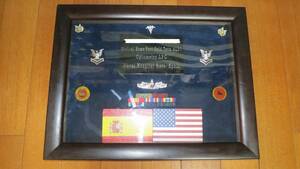 ★☆米軍放出品　UNITED　STATES　NAVY　＆SPAIN　 　Cー120☆★