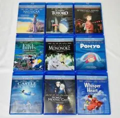 ☆大人気☆ 北米版ジブリ  Blu-ray  9本セット