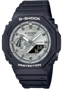 【新品未使用】G-SHOCK★GA-2100SB-1AJF★Metalic Dial(シルバーフェイス)★国内正規品★タグ付き★送料も安い