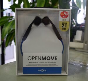 【FOCALPOINT】Shokz ショックス OpenMOVE BLUE S661 ワイヤレス骨伝導イヤホン AFT-EP-000024 AS660EB Bluetooth5.1 ブルー ///未使用品