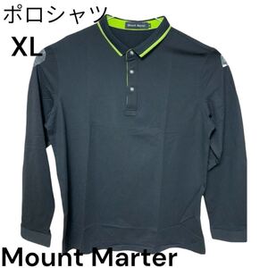 Mount Marter ポロシャツ 男女兼用 黒 XLサイズ未使用