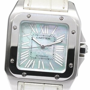 カルティエ CARTIER W20132X8 サントス100MM 自動巻き ボーイズ _798244