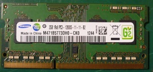 ノートＰＣ用メモリー　SAMSUNG PC3-12800 DDR3-1600/CL11　２ＧＢ　②