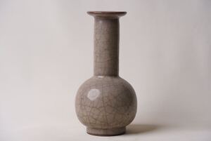 中国 宋 古玩 磁器 花瓶 龍泉窯 官窯 骨董品 中国美術 高さ22cm