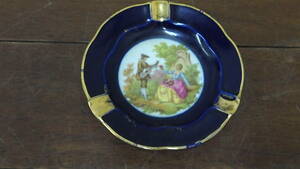 中古品☆ＬＩＭＯＧＥＳ☆ＰＯＲＣＥＬＡＩＮＥ☆フランス☆灰皿☆リモージュ☆ポーセリン☆３０２Ｓ４－Ｊ１３６３９