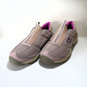 美品 new balance ニューバランス WW402GP スニーカー シューズ レディース 25cm ピンク×グレー