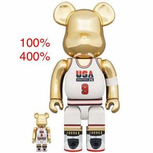 【新品未開封】Bearbrick Michael Jordan 1992 TEAM USA 100% & 400%ベアブリック マイケルジョーダン 1992 チーム USA エアジョーダン