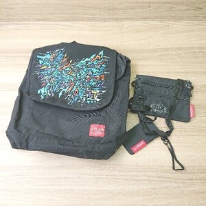 ◇ 《 Manhattan Portage まとめ売り 三点セット リュックサック ショルダーバッグ パスケース メンズ 》 E 1407020052245