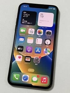 SIMフリー iPhoneX 256GB Space Gray シムフリー アイフォンX スペースグレイ 黒 au docomo softbank 本体 SIMロックなし A1902 MQC12J/A