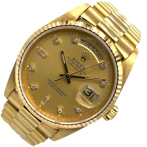 ロレックス ROLEX デイデイト R番 18038A ゴールド K18YG 腕時計 メンズ 中古