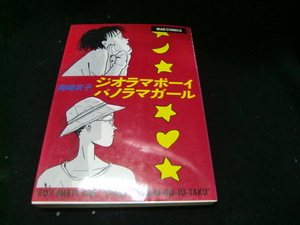 ジオラマボーイ　パノラマガール （Ｍａｇ　ｃｏｍｉｃｓ） 岡崎京子／著 37537 背表紙が焼けて色が、消えています