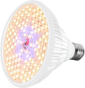 ☆MAINENG 植物育成ライト LEDフルスペクトラム PAR38形室内栽培ランプ 暖色 M2120W◆優れた放熱性ですくすく育つ2,491円