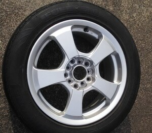 1個だけ 7JJ +48 スペア 用 205/55R16 トヨタ カローラ オーリス プリウス 日産 シルビア ホンダ スバル インプレッサ WRX BRZ あたりかな