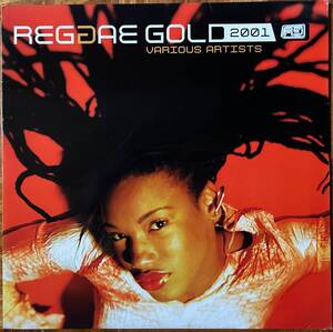 US盤LP★Reggae Gold 2001★HIT曲オムニバス★Beres Hammond, TOK, Elephant Man, Bounty Killer★超音波洗浄済★試聴可能