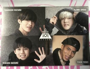 PRODUCE 101 JAPAN SEASON2 ポストカード HMV 購入特典 髙橋航大 多和田大祐 田島将吾 テコエ勇聖 硬貨ケース付き　日プ2