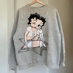 USA製　90s betty boop  ベティちゃん　スウェット