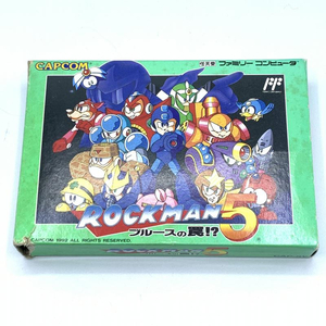 【中古】箱説傷み)ロックマン5 ブルースの罠!?　ファミコンソフト[240010394784]