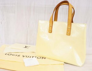 【行董】LOUISVUITTON ルイヴィトン M91336 モノグラム ヴェルニ リードPM ハンドバッグ トート ミニバック レディース AB000ABH12