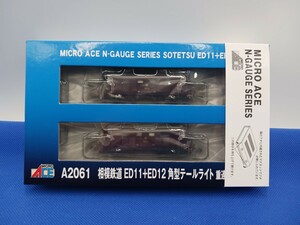 ★送料無料 新品 即決有★ マイクロエース A2061 相模鉄道 相鉄 ED11+ED12 角型テールライト 重連セット 